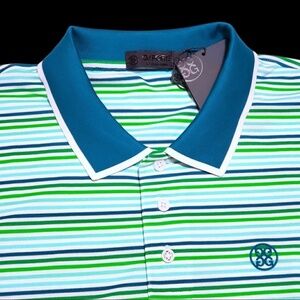 NEW G/Fore G4 Golf Performance Stretch Small Slim Fit Golf Polo $120